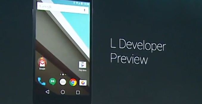 Google Reveals Details About Android L at Google IO