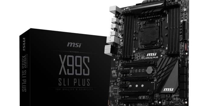 MSI Teases All Black X99S SLI PLUS