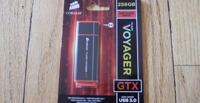 Corsair Flash Voyager GTX USB 3.0 256GB Flash Drive Capsule Review