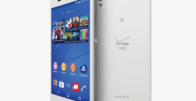 Sony Announces the Xperia Z3v for Verizon