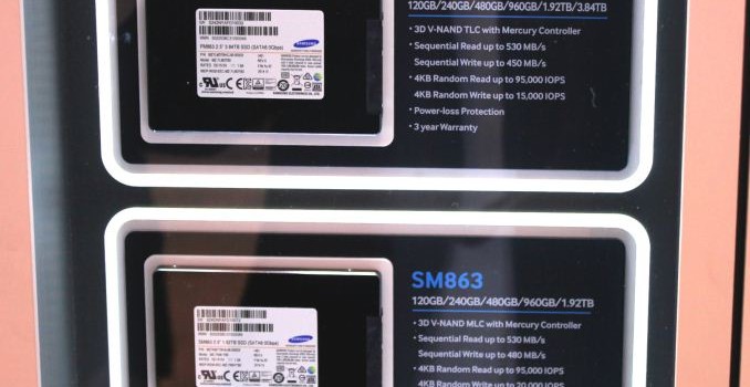 Samsung Displays New 3D V-NAND Based Enterprise SSDs at CES 2015