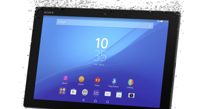 Sony Announces the Xperia Z4 Tablet