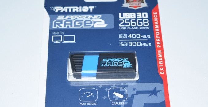 Patriot Supersonic Rage 2 USB 3.0 256GB Flash Drive Capsule Review