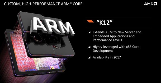 AMD’s K12 ARM CPU Now In 2017