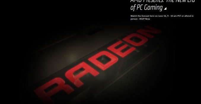 AMD Confirms June 16th Date for Upcoming GPU Announcement