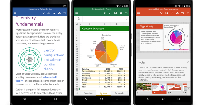 Microsoft Brings Office to Android Smartphones