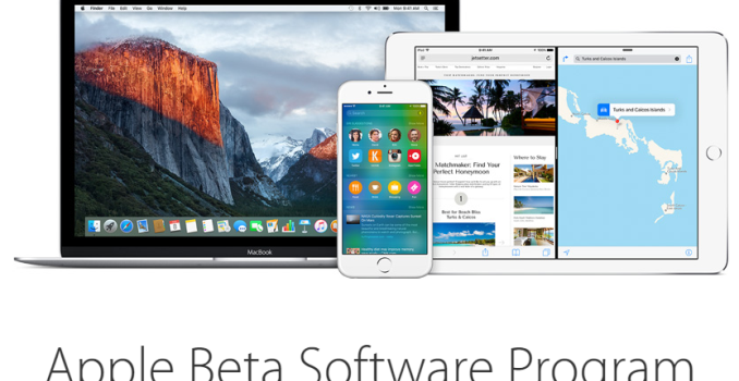 Apple Launches iOS 9 and OS X El Capitan Public Betas