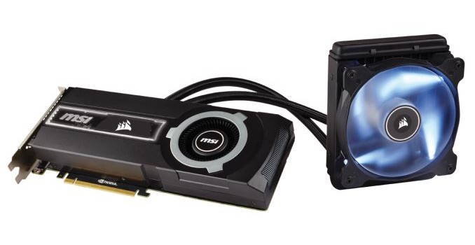 Corsair Partners with MSI, Enters High-End Video Card Market With The Hydro GFX
