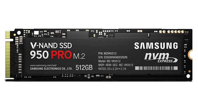 Samsung Announces 950 Pro SSD, Their First Consumer V-NAND + NVMe SSD