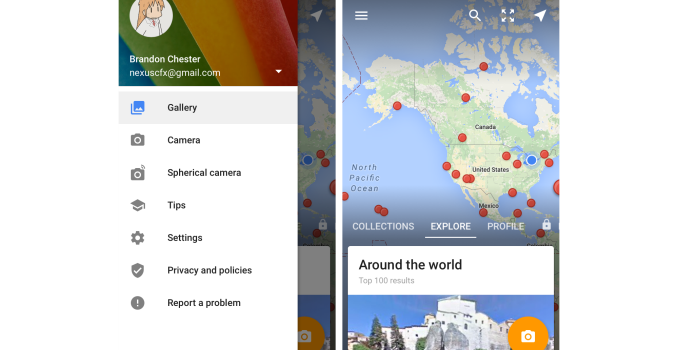 Google Introduces New Street View App