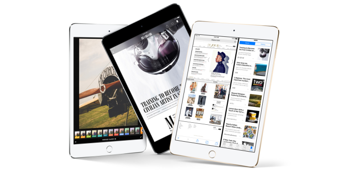 Apple Announces the iPad Pro and iPad Mini 4