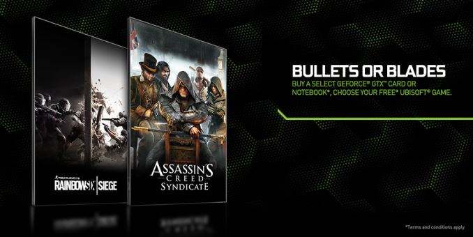 NVIDIA Launches "Bullets or Blades" Geforce Bundle - Assassin’s Creed Syndicate or Rainbow Six Siege