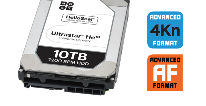 Western Digital Expands HGST Helium Drive Lineup with 10TB Ultrastar He10