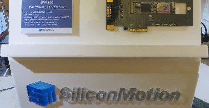 Silicon Motion at CES: 3D NAND support for SM2246EN and roadmap update