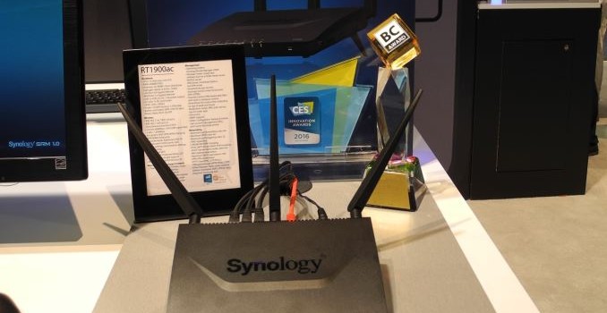 Synology Demonstrates RT1900ac 802.11ac Router at CES