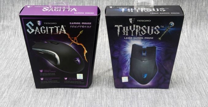 The Tesoro Sagitta & Thyrsus Gaming Mice Capsule Review