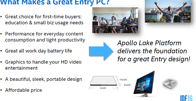 Intel Unveils New Low-Cost PC Platform: Apollo Lake with 14nm Goldmont Cores