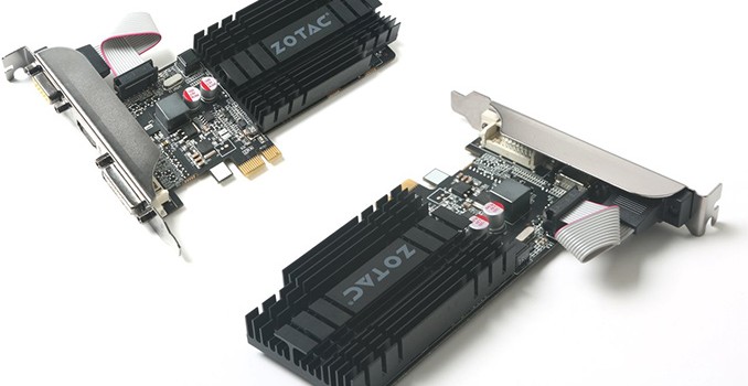 ZOTAC Quietly Releases GeForce GT 710 Graphics Card with PCIe x1 Interface