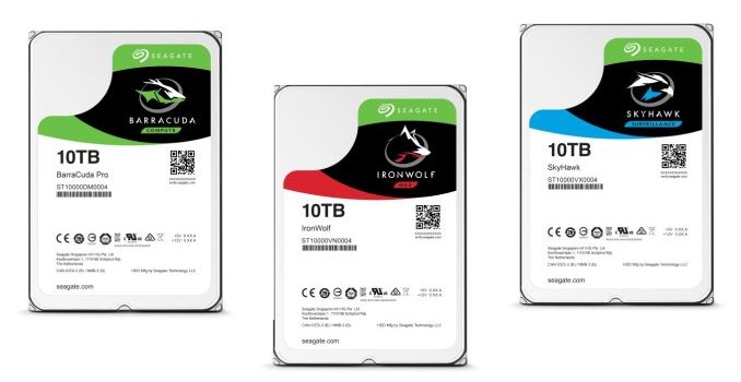 Seagate's New 'Guardian Series' Portfolio Brings 10TB Helium HDDs to Consumers