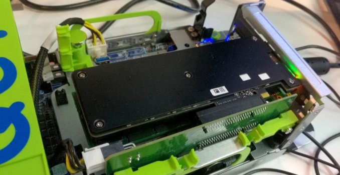 Intel’s 140GB Optane 3D XPoint PCIe SSD Spotted at IDF