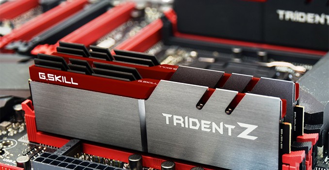 G.Skill Shows Off Trident Z 8x8 GB and 8x16 DDR4-3333 Memory Kits