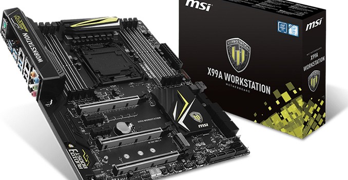 MSI Unveils the X99A Workstation Motherboard