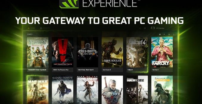 NVIDIA Releases GeForce Experience 3.0 - New UI and Features