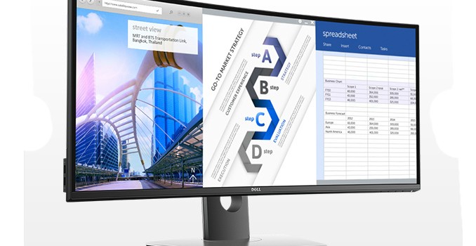 Dell Unveils UltraSharp U3417W: Makes Its Curved Display More Curved