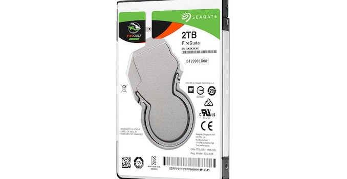 Seagate Launches FireCuda SSHDs: Up to 2 TB, SMR, 8 GB of NAND