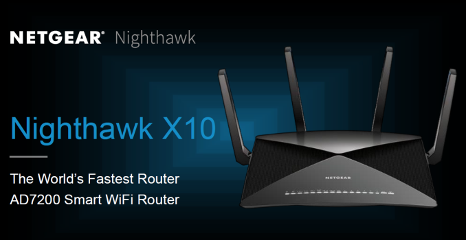 Netgear Launches 802.11ad-Enabled Nighthawk X10 (R9000) Wi-Fi Router