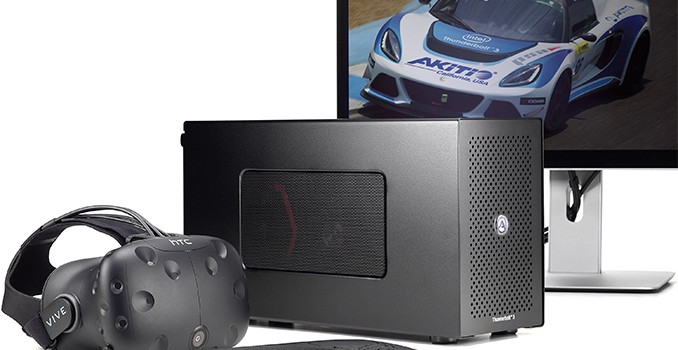 AKiTiO Introduces Node: Thunderbolt 3 eGFX Box for $299