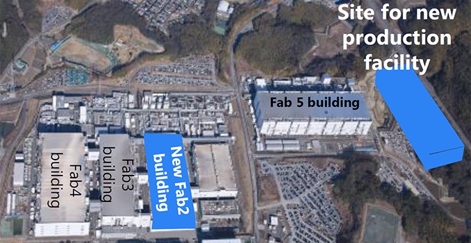 Toshiba Finalizes Plans for New 3D NAND Fab: Coming Online in 2019