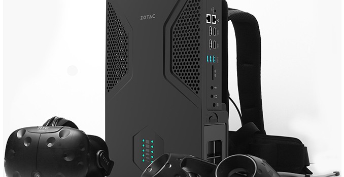 ZOTAC VR GO Backpack PC Gets Priced: Core i7-6700T, GeForce GTX 1070, $1999