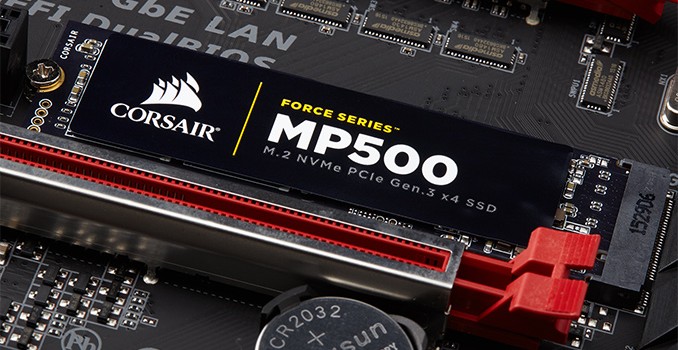 Corsair Releases Force MP500 SSDs: 3 GB/s, Phison PS5007-E7, MLC NAND