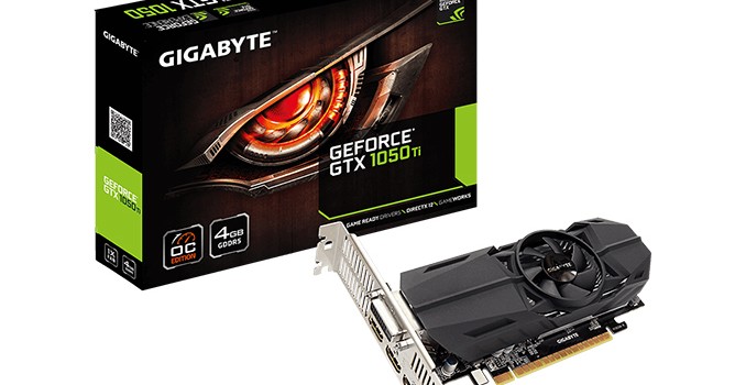 GIGABYTE Quietly Launches Low Profile GeForce GTX 1050, 1050 Ti Graphics Cards