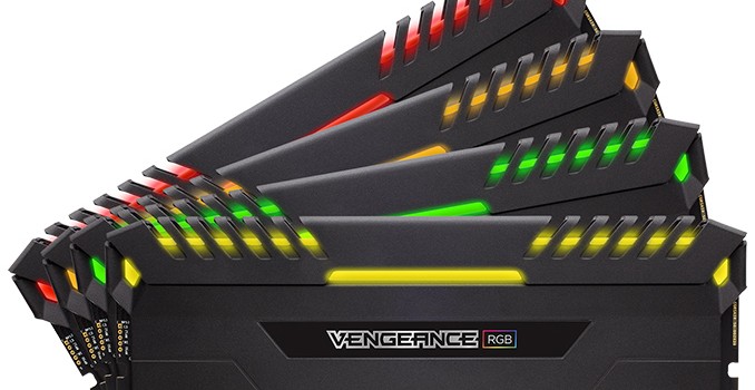 Corsair Vengeance RGB DDR4 Memory Modules with LEDs Now on Sale