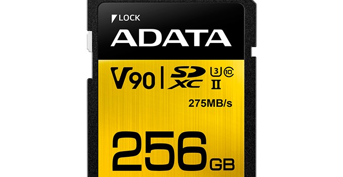 ADATA Launches Premier ONE UHS-II SD Cards: 3D MLC, Up to 290 MB/s, V90 Labels