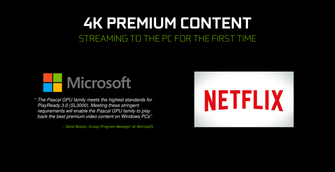 NVIDIA & Netflix Now Previewing 4K Streaming Support on GeForce GTX 10 Series Cards