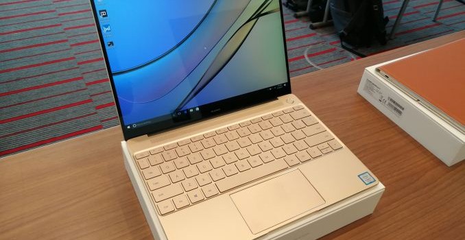 Huawei Launching Two New Clamshell Laptops: The MateBook X and the MateBook D