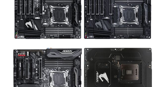 GIGABYTE Launches Aorus X299 Motherboards: X299-Gaming 3, Gaming 7 and Gaming 9