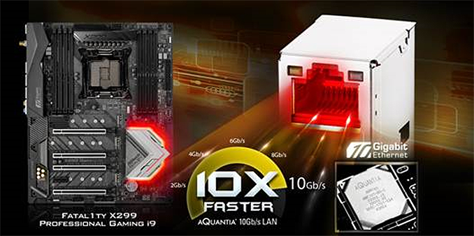 ASRock Announces X299 Professional Gaming i9 with 3-Way Multi-GPU, 10Gb Ethernet, & Wi-Fi