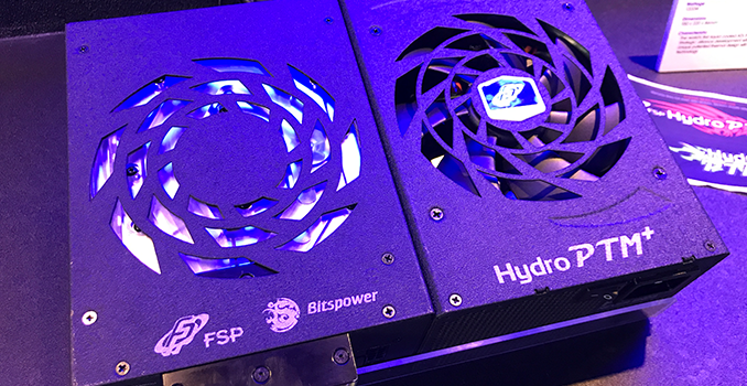 FSP Demonstrates Hydro PTM+ 1200 W: a Liquid-Cooled PSU with RGB LEDs