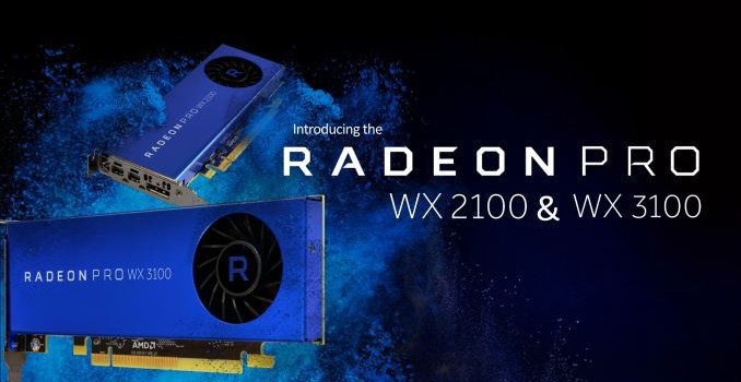 AMD Announces Radeon Pro WX 3100 & WX 2100: Entry-Level Polaris Pro Cards