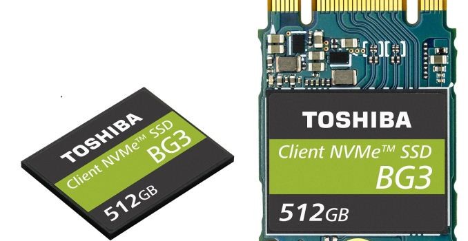 Toshiba Announces BG3 Low-Power NVMe SSD With BiCS3 3D NAND