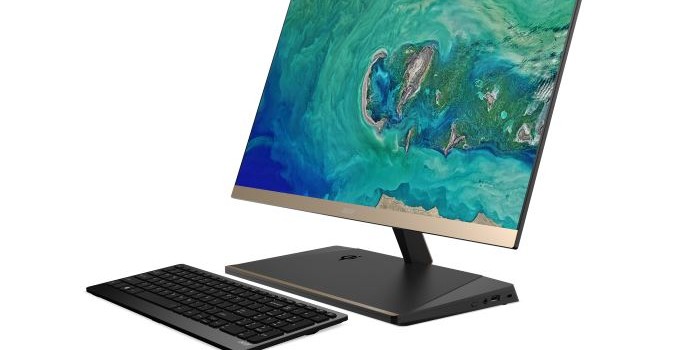 Acer Announces the Aspire S24 AIO: 8th Gen Intel CPU, Wireless Charging