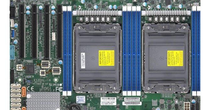 Supermicro: We Put Two 10nm Ice Lake Xeon LGA4189 Sockets on an ATX Motherboard