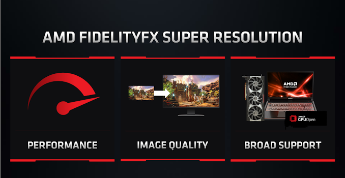 AMD Formally Unveils FidelityFX Super Resolution: Open Source Game Upscaling