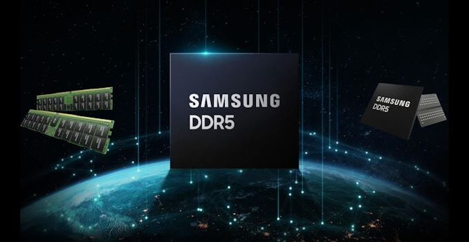 Samsung Teases 512 GB DDR5-7200 Modules