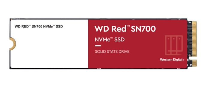 Western Digital Introduces WD Red SN700: PCIe 3.0 M.2 NVMe SSDs for NAS Systems