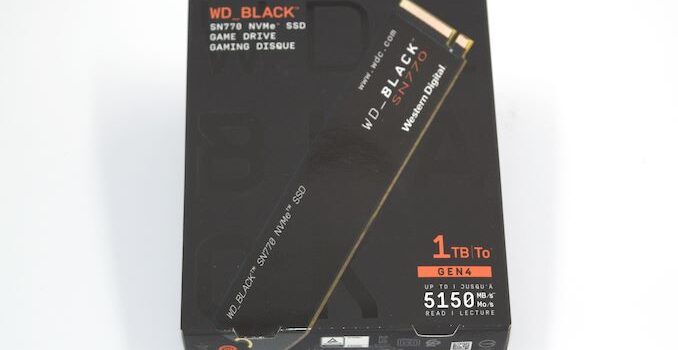 Western Digital Introduces WD_BLACK SN770: A DRAM-less PCIe 4.0 M.2 NVMe SSD